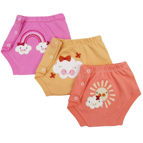 Tapa-Fraldas-Bebe-Feminino-Kit-com-3-Unidades-NB-820a Tapa-Fraldas-Bebe-Feminino-Kit-com-3-Unidades-NB-820a