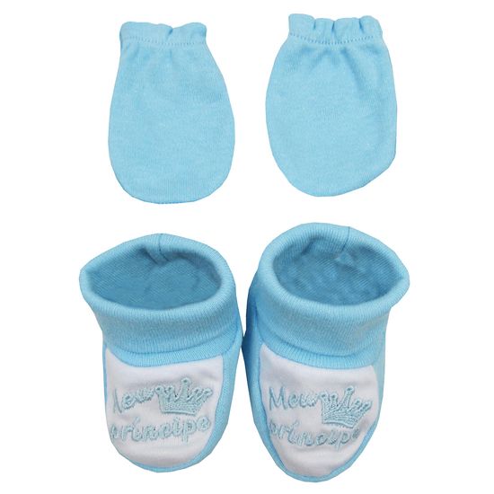 Sapatinho-Luva-masculino-RN-Meu-Principe-Azul-Claro-E-9285aa