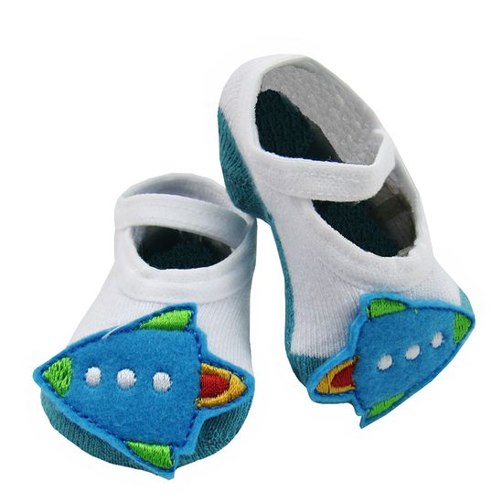 Meia-Bebe-Masculina-Branca-Azul-Foguete-W-170.027ca