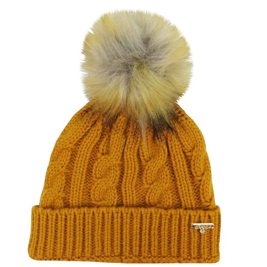 Touca-Infantil-Feminina-Mostarda-E-8165a Touca-Infantil-Feminina-Mostarda-E-8165a