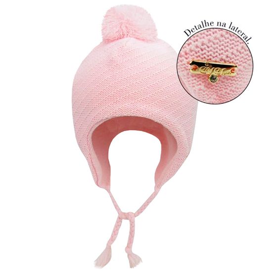 Touca-Bebe-Feminina-Rosa-E-8078a