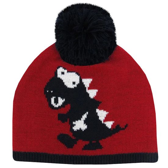 Touca-Bebe-Masculina-Vermelha-Dino-E-8098a
