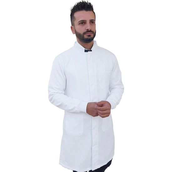 Jaleco_Branco_Masculino_Gola_Padre_Punho_Vista_3.