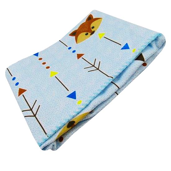 Cobertor-para-Bebe-Masculino-Azul-Raposinha-I-03000500010006a